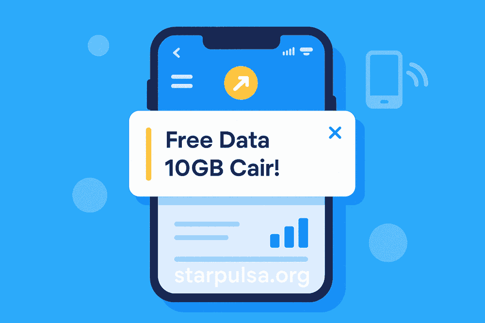 Cara Gratis Data 10GB Tiap Bulan Tanpa Perlu Registrasi Berulang-ulang