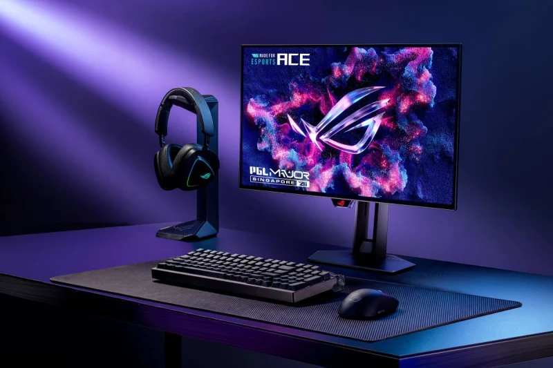 ASUS ROG Siap Guncang Esports: Hadirkan Mouse 8K Monitor OLED 720Hz Super Ngebut!