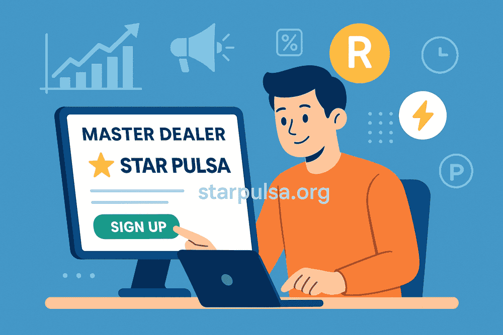 Cara Daftar Master Dealer Star Pulsa Murah