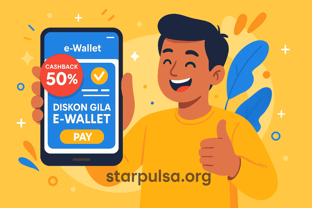 Bocoran Diskon Gila E‑Wallet Bulan Ini Cashback Hingga 50% di Merchant