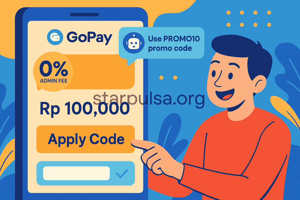 Kode Promo GoPay Bebas Biaya Admin 0% untuk Semua Transaksi Harianmu