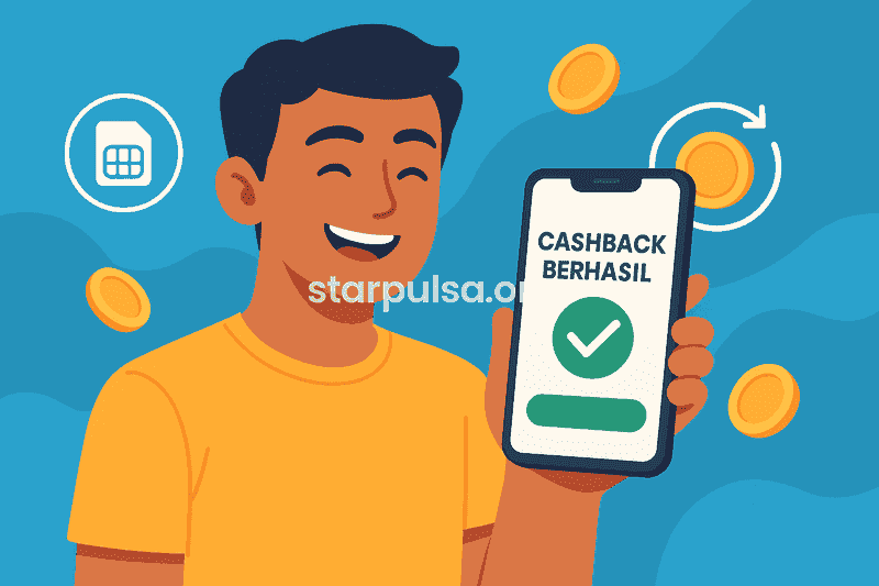 Rahasia Dapat Cashback Pulsa Setiap Transaksi Tanpa Syarat