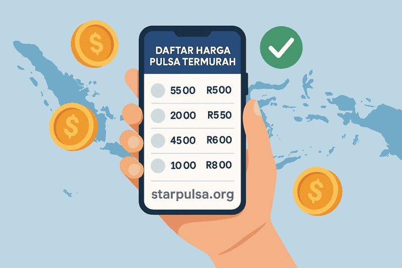 Trik Gampang Cek Harga Pulsa Termurah Langsung di Smartphone