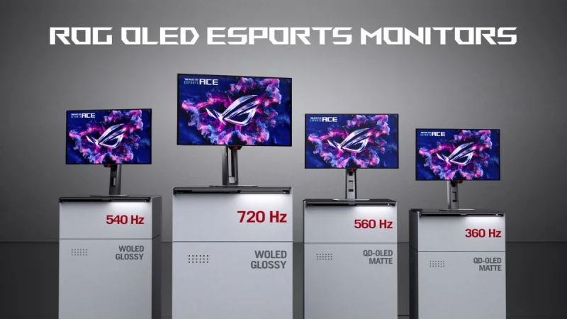 ASUS ROG Bikin Geger Gamescom 2026: Monitor OLED 720Hz GPU Edisi Khusus Siap Mengguncang!