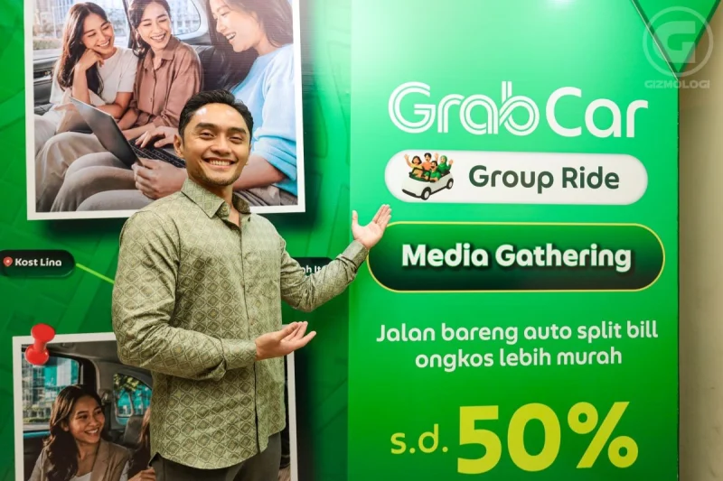 Naik Satu Mobil Bareng Teman Makin Mudah dengan Grab Group Ride
